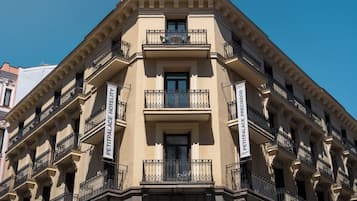 Fachada de la propiedad