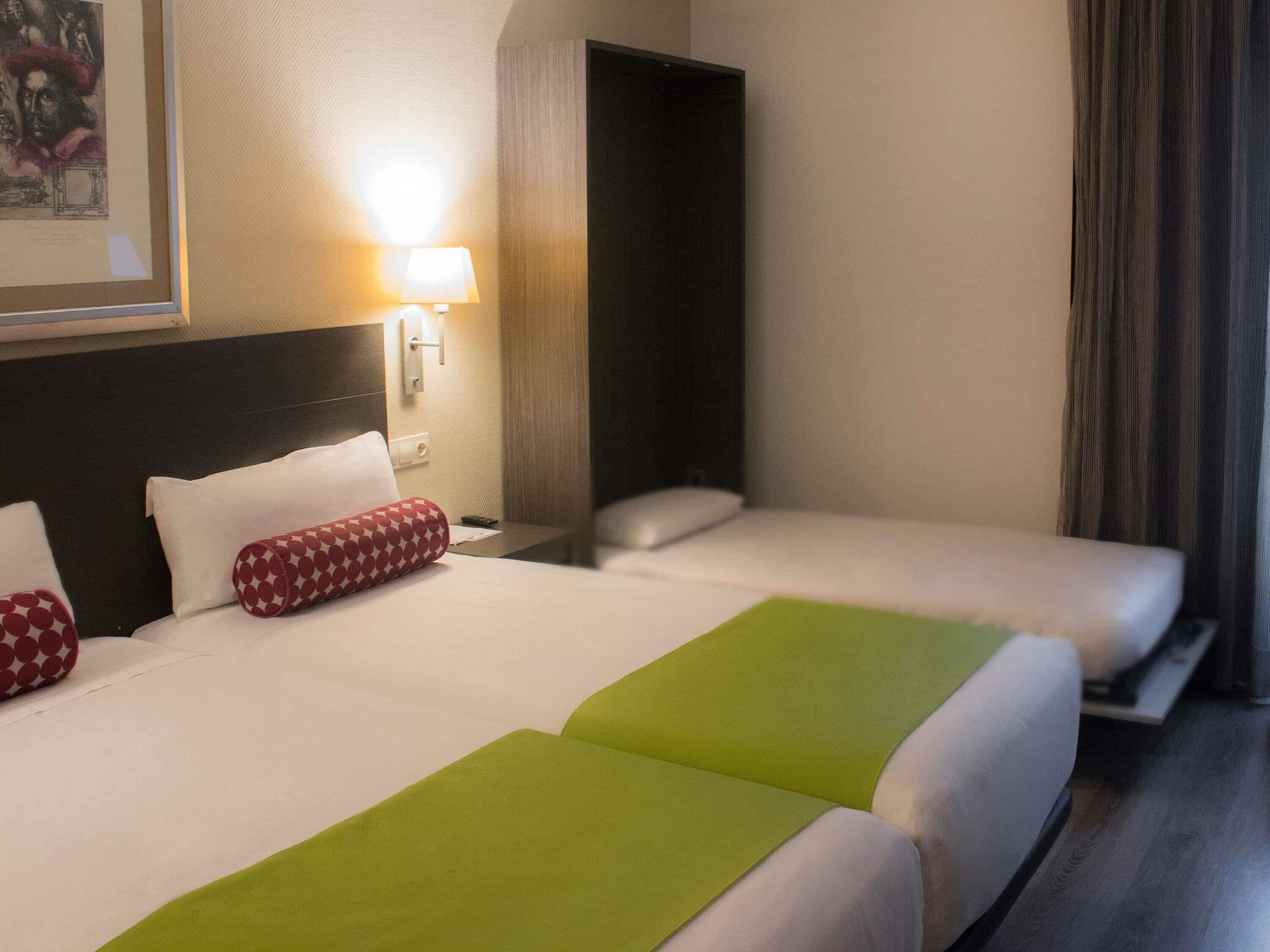 standard room, multiple beds | premium bedding, down duvets, minibar, in-room safe