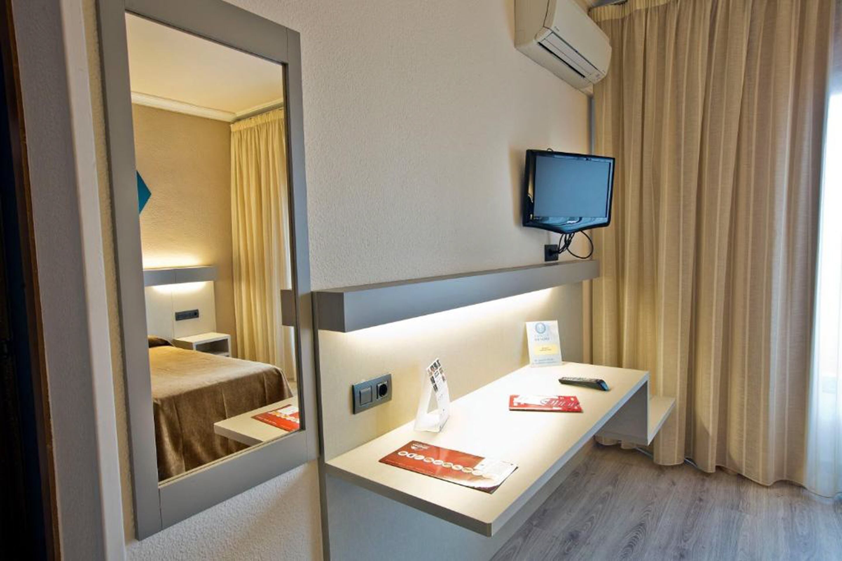 In-room safe, desk, blackout curtains, soundproofing