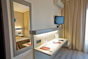 In-room safe, desk, blackout curtains, soundproofing