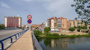 Voorkant van accommodatie