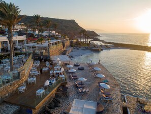 6 restaurants; breakfast, lunch and dinner served  - Minos Imperial Beach Resort Milatos Crete (Agios Nikolaos)