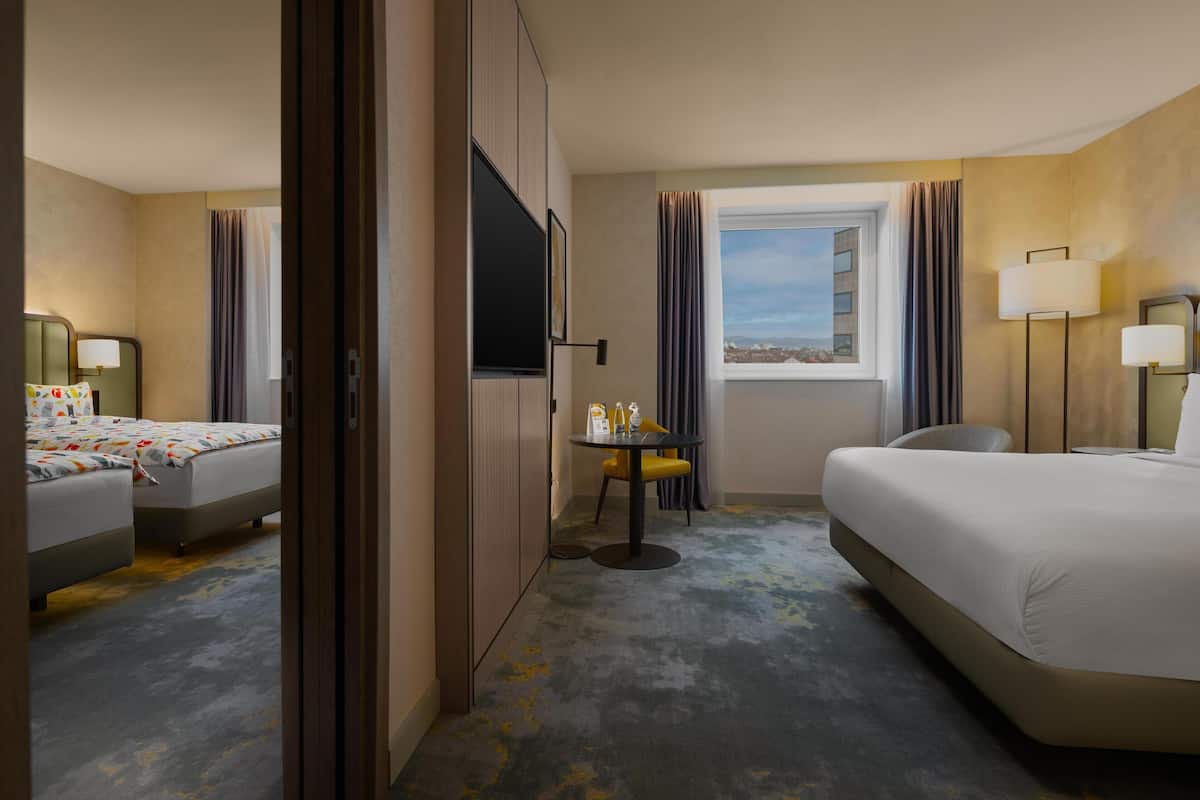 Literie hypoallergénique, coffres-forts dans les chambres