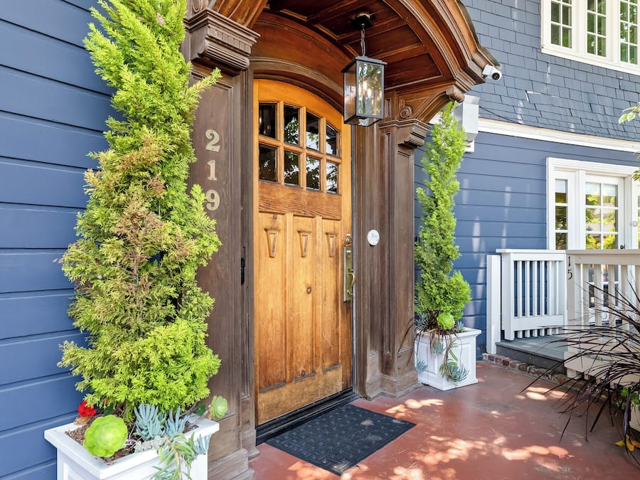 Fassade der Unterkunft