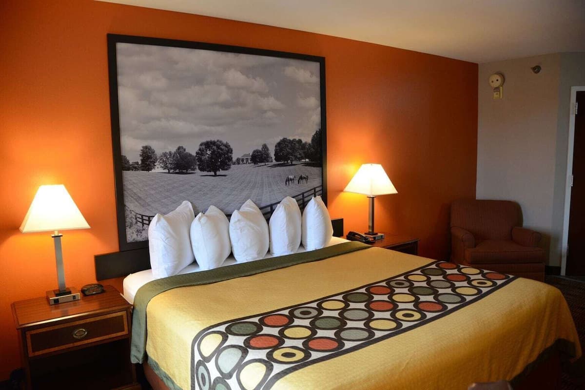 Desk, iron/ironing board, free WiFi, bed sheets