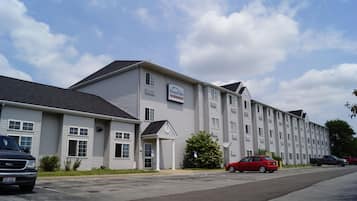 Front of property – evening/night