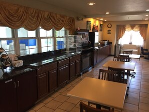 Breakfast area