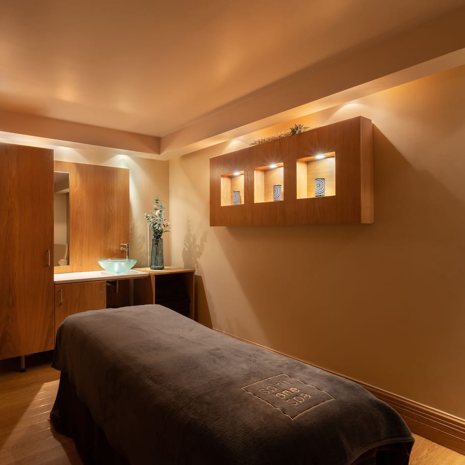 Sauna, body treatments, hot stone massages, deep-tissue massages