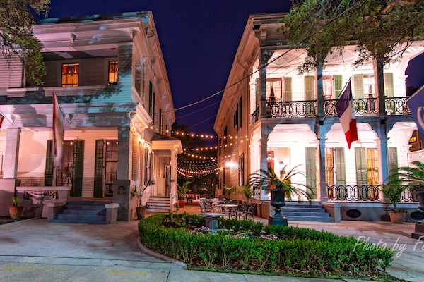 Front of property - evening/night