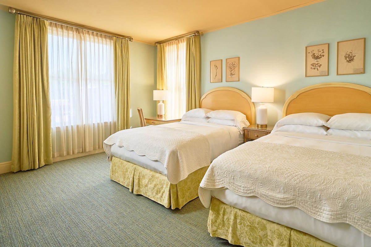 Traditional Room, 2 Double Beds | Frette Italian sheets, premium bedding, down comforters, pillowtop beds