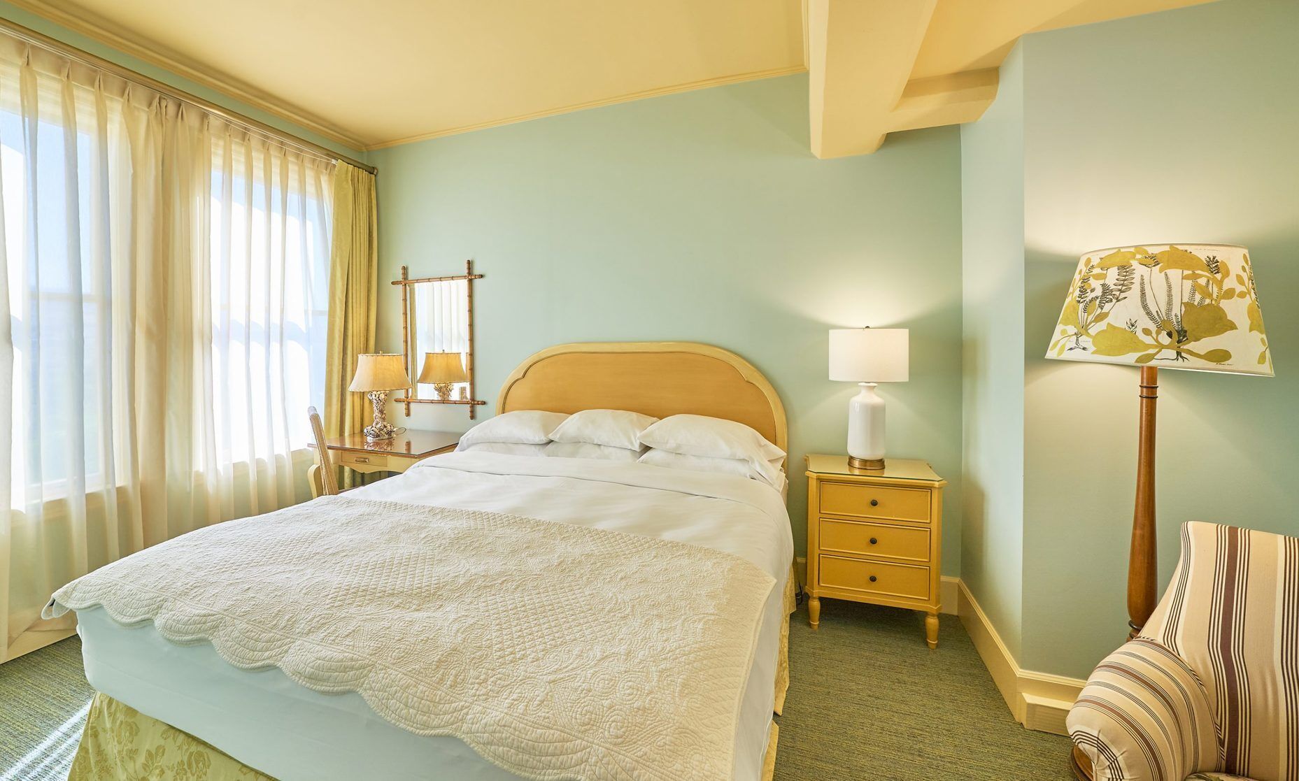Frette Italian sheets, premium bedding, down comforters, pillowtop beds
