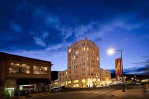 Front of property - evening/night