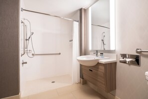 Free toiletries, hair dryer, towels, soap