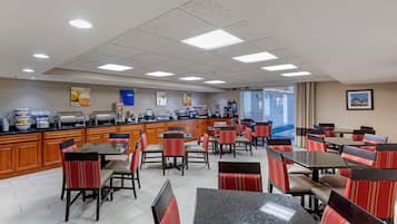 Free buffet breakfast