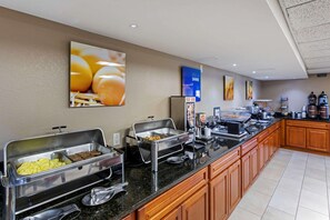 Free buffet breakfast