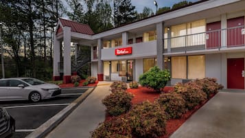 Front of property – evening/night