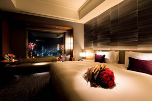 Premium bedding, down comforters, minibar, in-room safe - Cerulean Tower Tokyu Hotel (Tokyo)