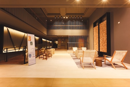 Sala de estar en el lobby