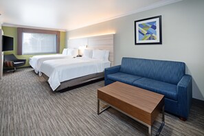 Suite, 2 Queen Beds | In-room safe, desk, laptop workspace, blackout curtains - Holiday Inn Express & Suites Watsonville by IHG (Watsonville)