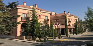 Façade de l’hébergement