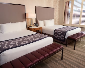 Amenities in room at California Hotel and Casino