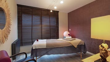 Body wraps, body scrubs, facials, manicures and pedicures