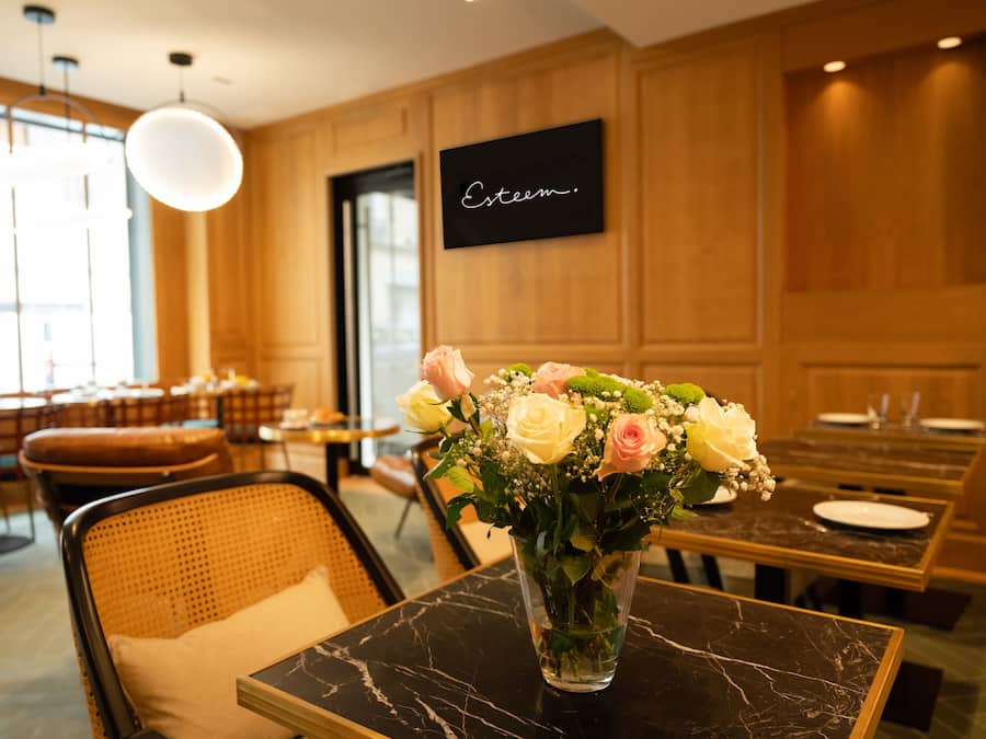 Daily buffet breakfast (EUR 15 per person)