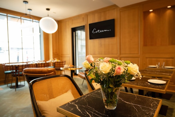Daily buffet breakfast (EUR 15 per person)