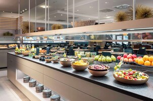 Daily buffet breakfast for a fee