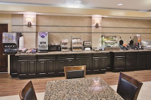 Free daily full breakfast