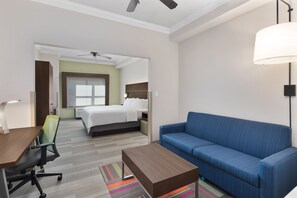 Suite, 1 King Bed | In-room safe, desk, laptop workspace, iron/ironing board - Holiday Inn Express & Suites Byron by IHG (Byron)