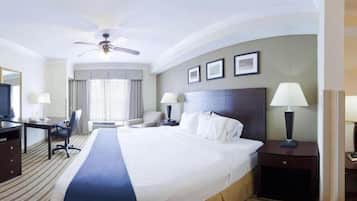 In-room safe, desk, laptop workspace, iron/ironing board