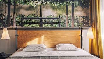 Double Room | Premium bedding, in-room safe, desk, blackout curtains