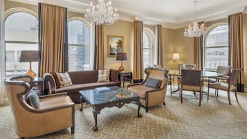 En 49-tommers LED-TV med kabel-kanaler samt TV og filmkjøp