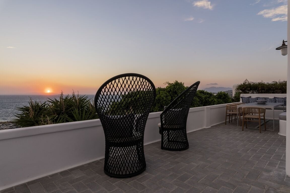 villa, private pool, sea view (zannetina) | minibar, in-room safe, individually decorated, individually furnished