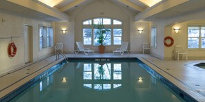 Indoor pool, outdoor pool