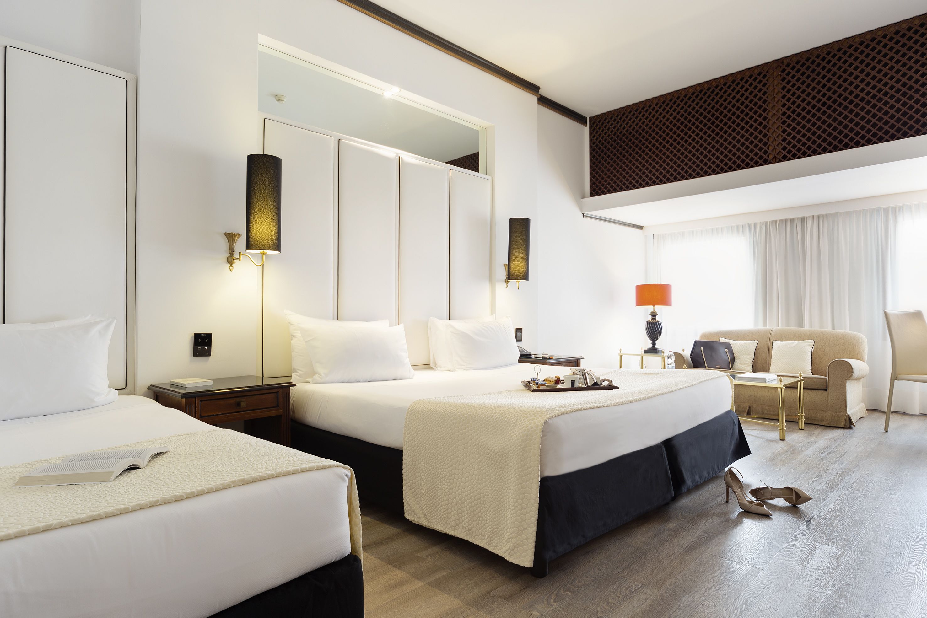 premium triple room (3 ad) | 1 bedroom, down duvets, pillow-top beds, minibar