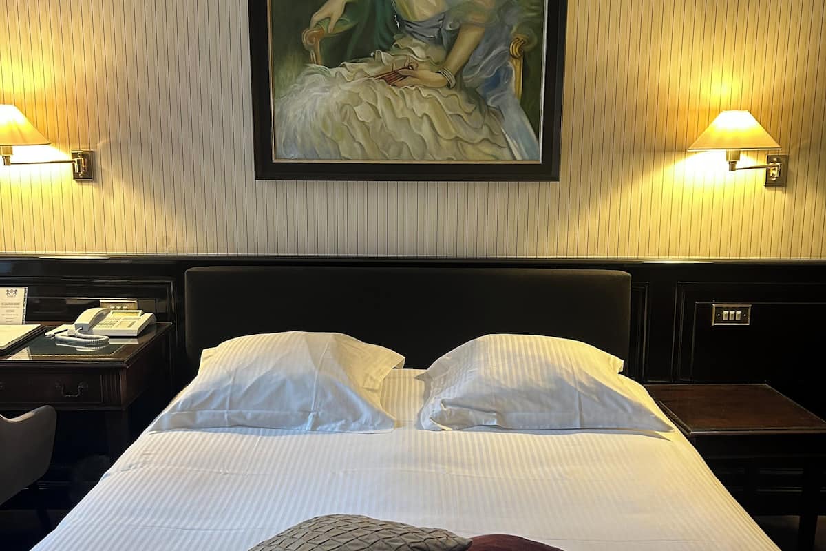 superior double room | egyptian cotton sheets, premium bedding, select comfort beds