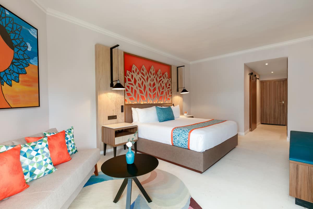 Literie de qualité supérieure, surmatelas, minibar