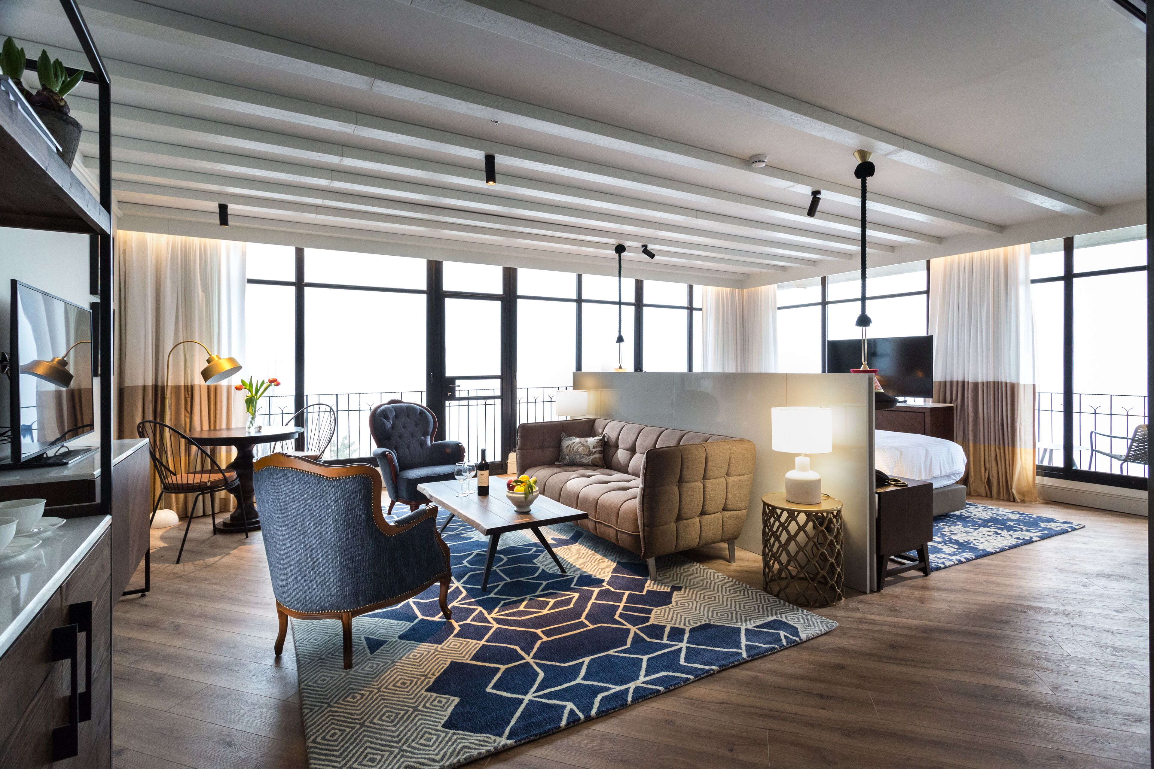 Suite | Woonruimte | Lcd-televisie