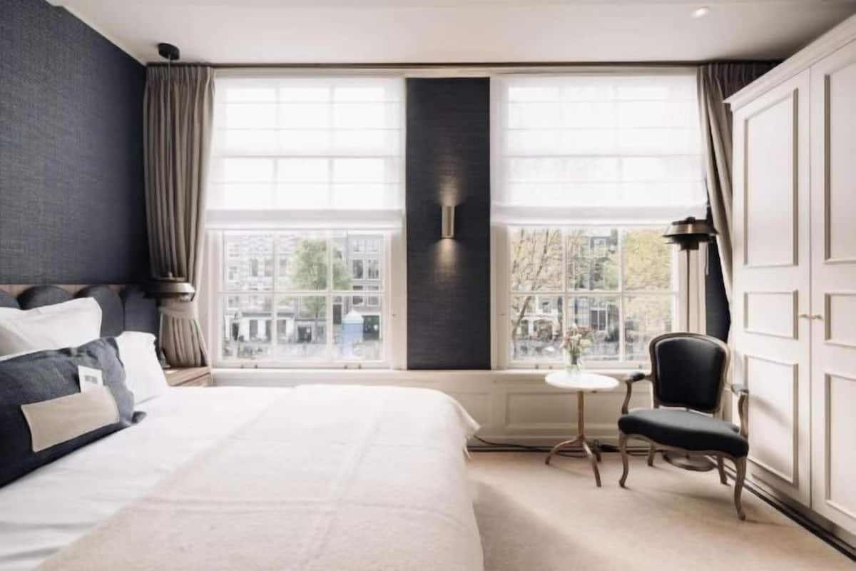 Sábanas de algodón egipcio, ropa de cama hipoalergénica y minibar