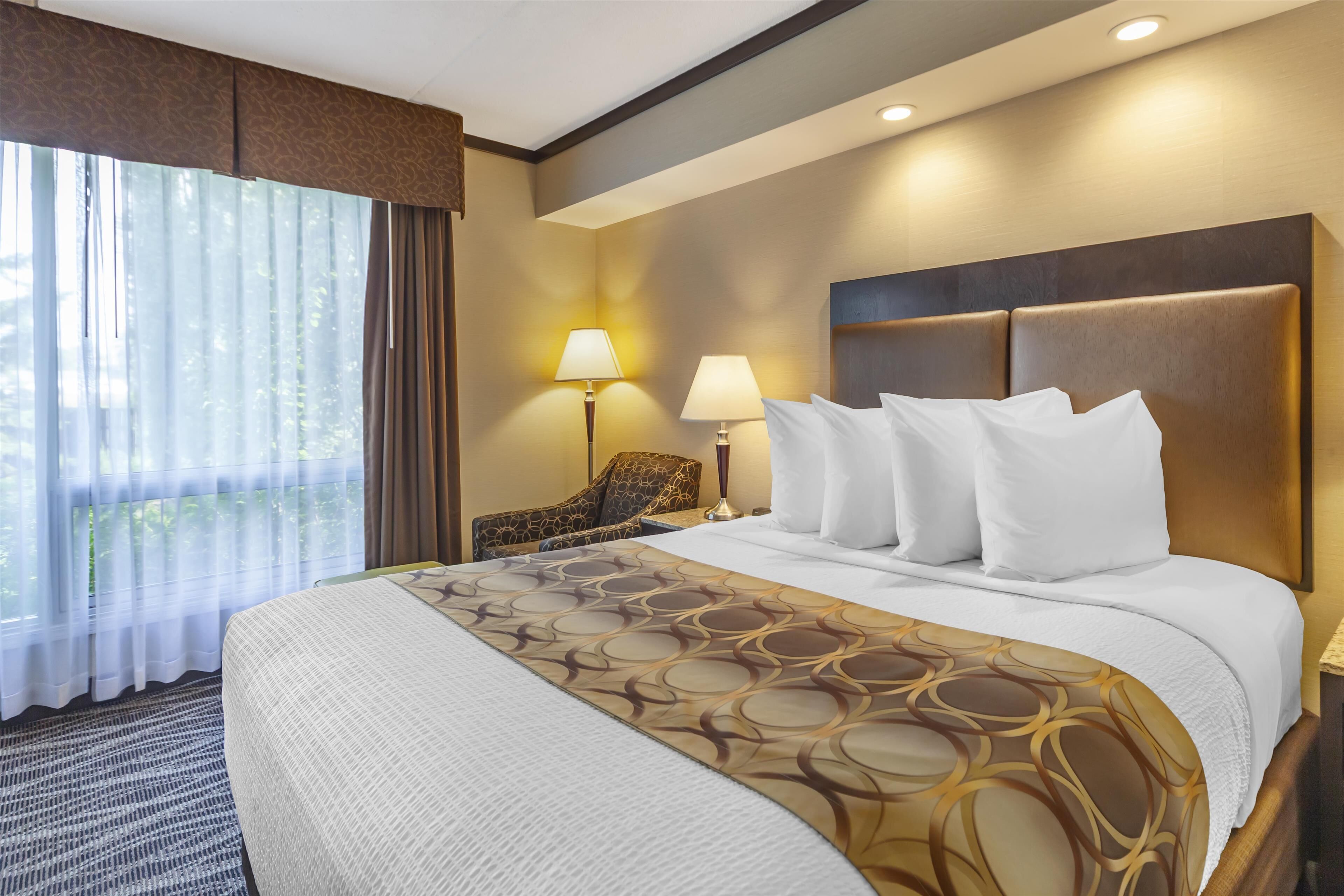 standard room, 1 queen bed, non smoking, refrigerator & microwave | minibar, in-room safe, iron/ironing board, free rollaway beds