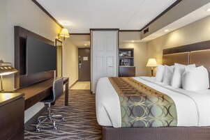 Minibar y caja de seguridad en la habitación 