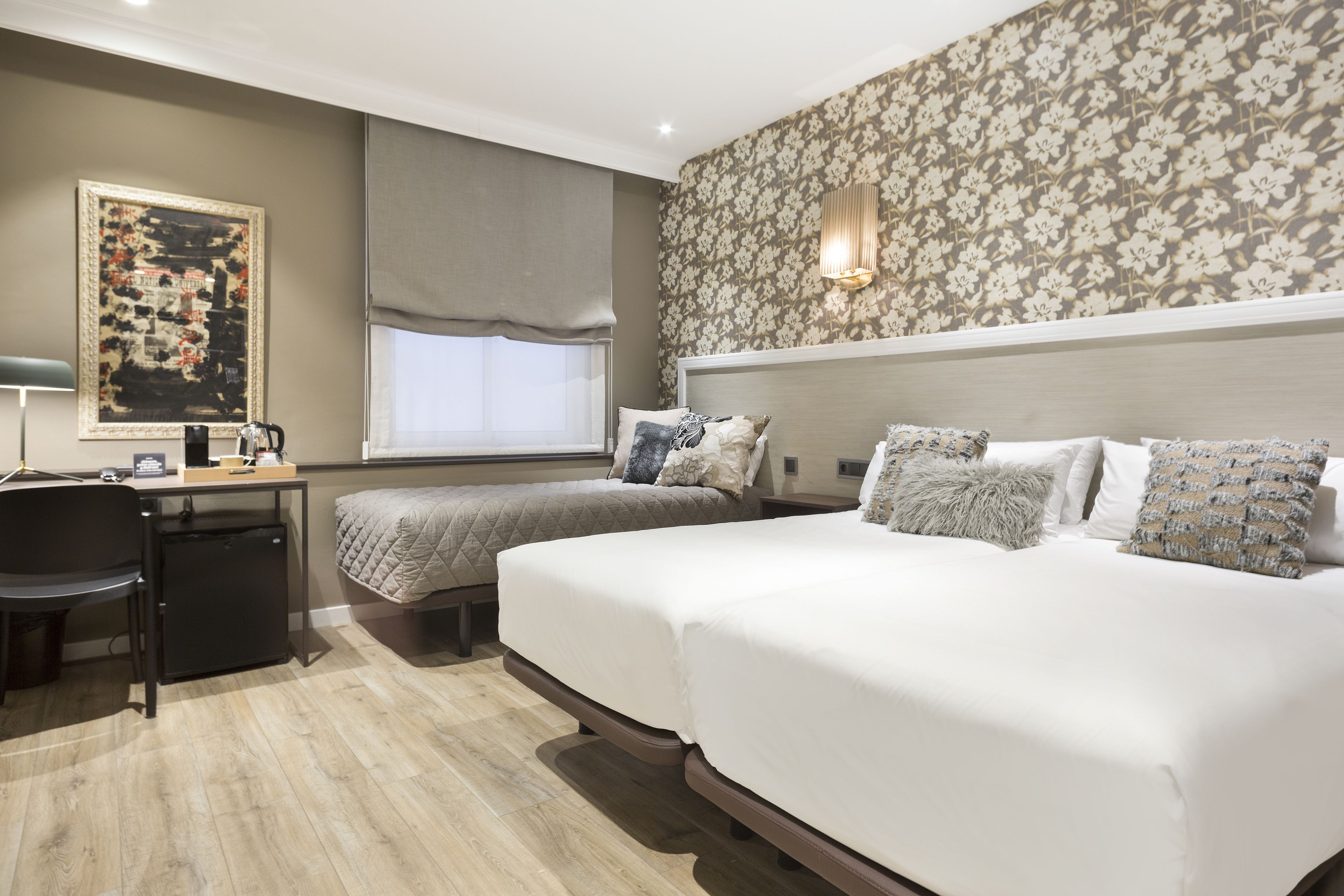 superior triple room | in-room safe, desk, blackout curtains, soundproofing