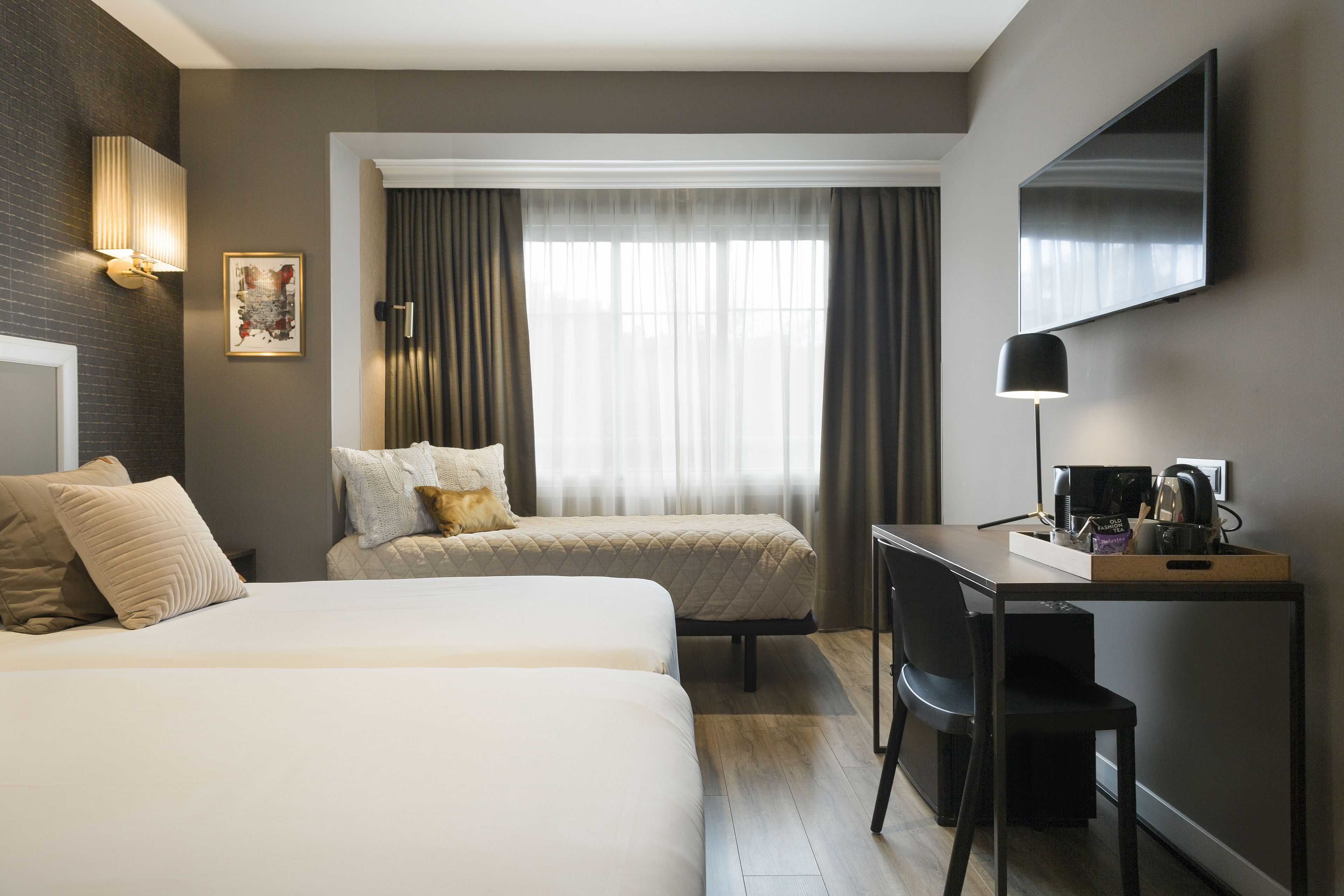 superior triple room | in-room safe, desk, blackout curtains, soundproofing