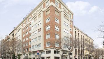 Façana frontal de l'allotjament