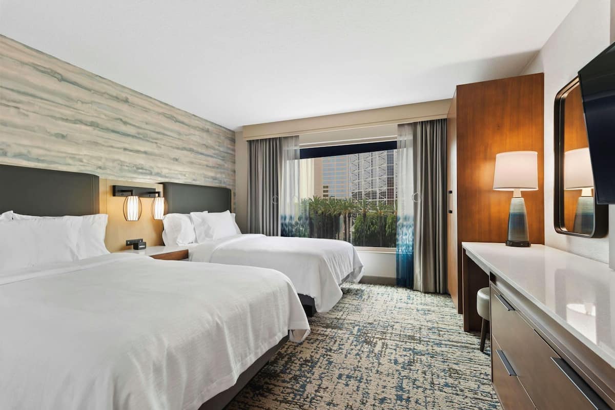 1 bedroom, hypo-allergenic bedding available, in-room safe, desk