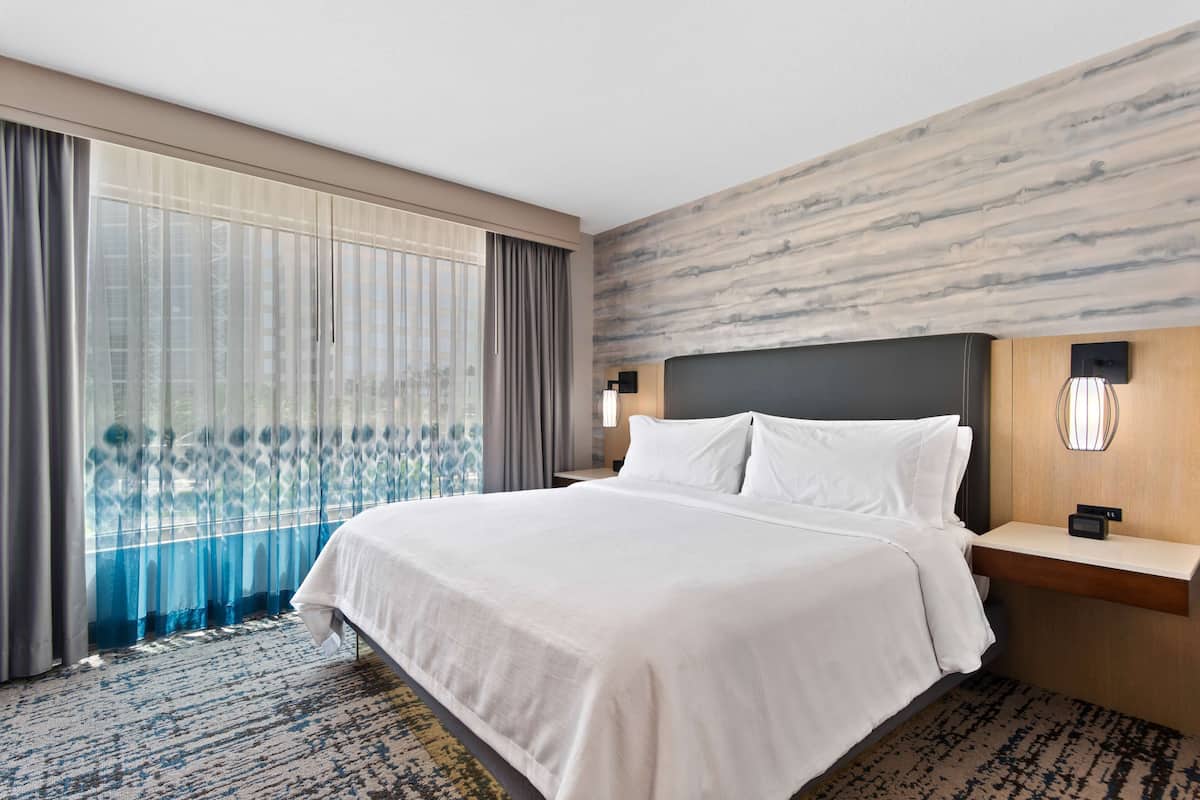 1 bedroom, hypo-allergenic bedding, in-room safe, desk