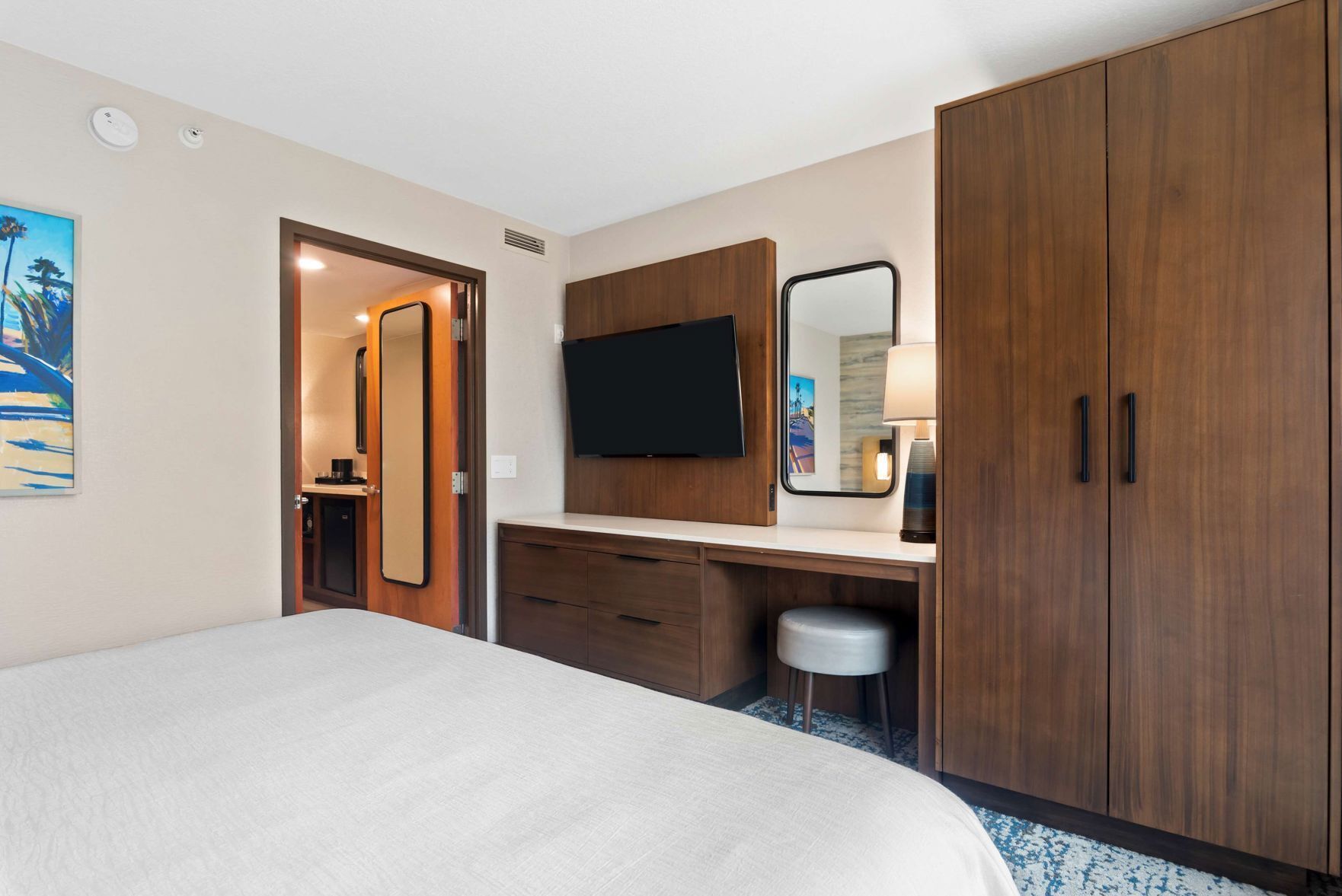 1 bedroom, hypo-allergenic bedding, in-room safe, desk
