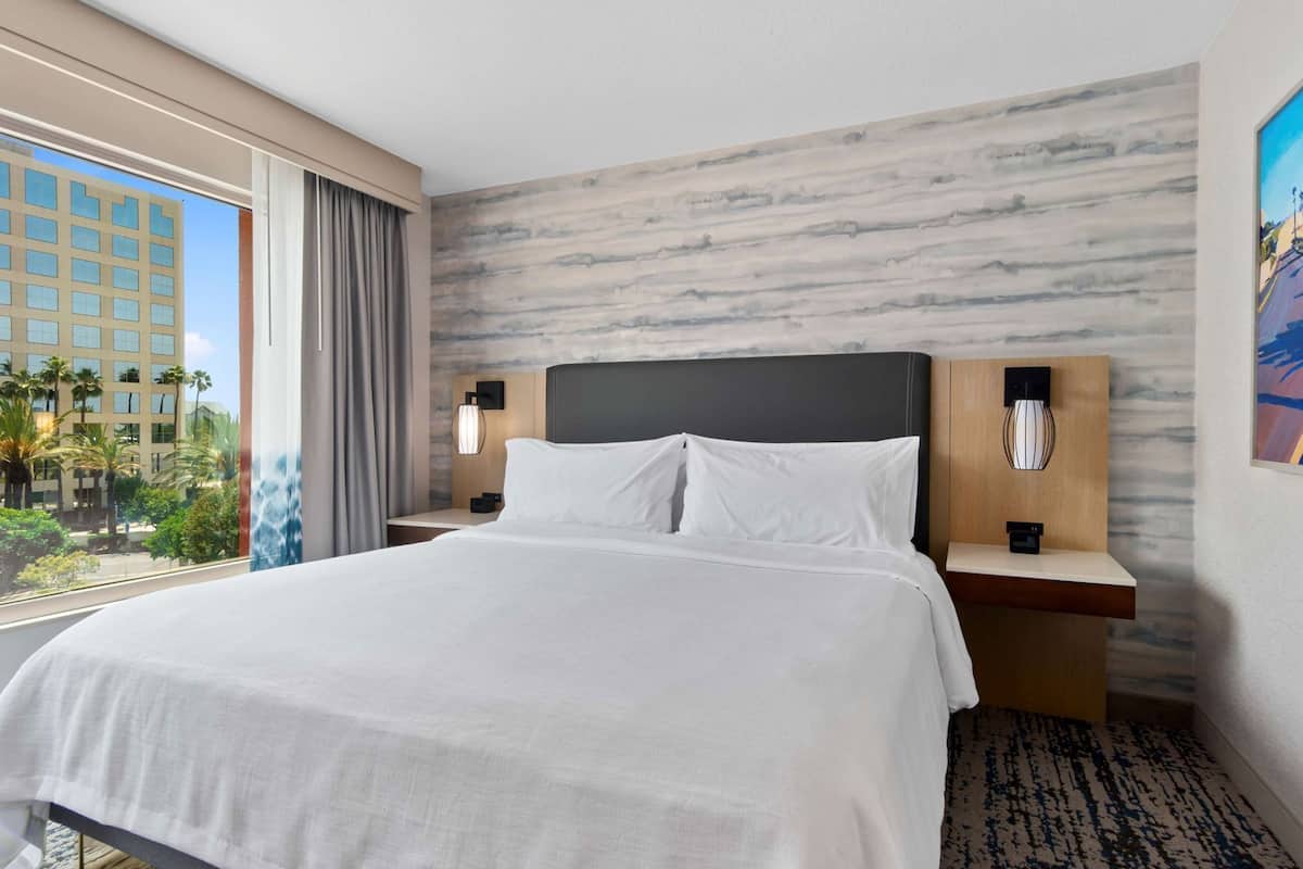 1 bedroom, hypo-allergenic bedding, in-room safe, desk
